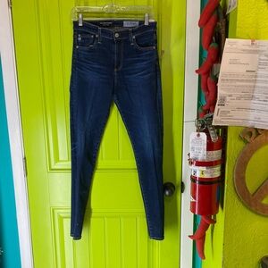 AG Adriano Goldschmied Dark Blue Skinny Jeans